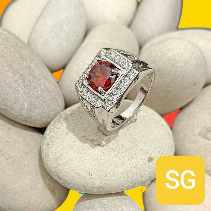 Cincin Model Batu Permata Pria Terlaris Termurah cincin pria mata cincin pria titanium stainles