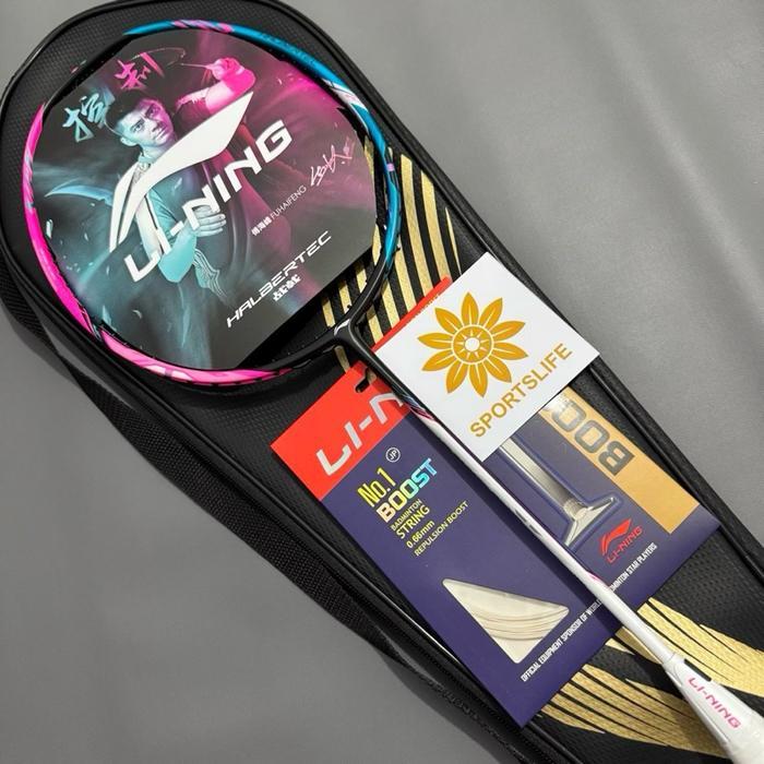 RAKET BADMINTON LINING HALBERTEC 8000 ORIGINAL