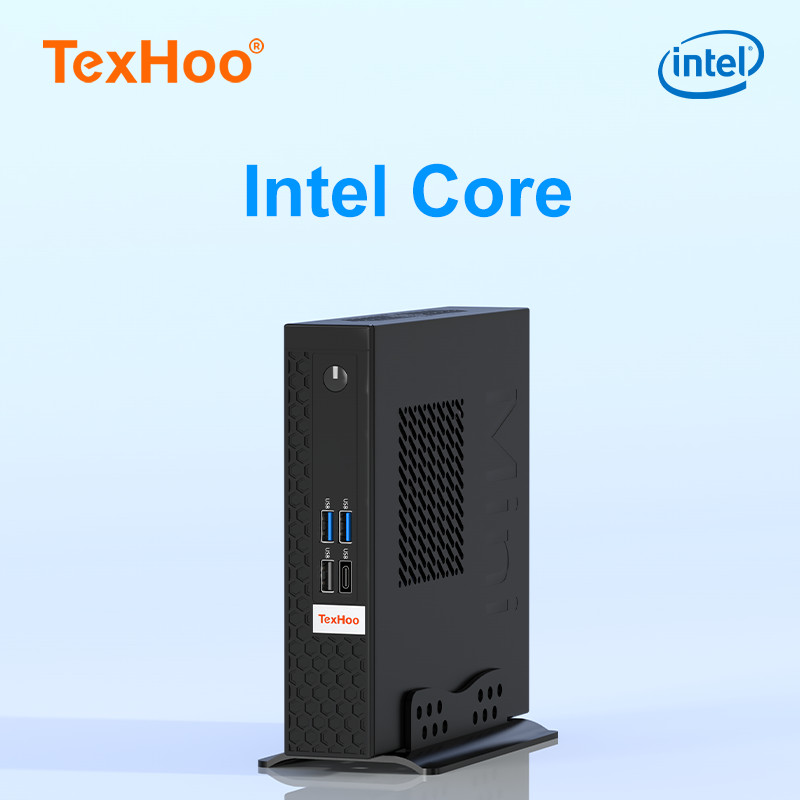 Texhoo Pc Intel Core I7 I5 I3 Dual Band Wifi5 Bt4.2 8Gb 512Gb Desktop Gaming Computer Pc 2-Core