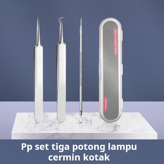 Barang impor yang tidak ada yang menolak, set jarum jerawat, tang komedo, pemeras jerawat, jarum