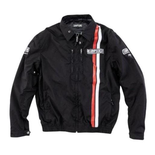 ORIGINAL SIMPSON JACKET NSM-E03 BLACK SWING TOP RIDING JACKET READY STOCK