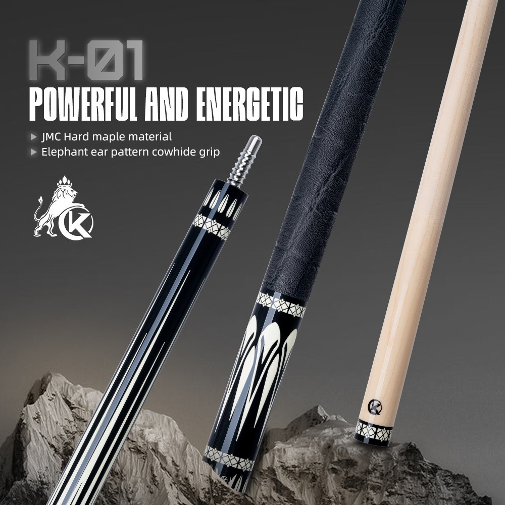 KONLLEN Pool Cue with 12mm Tip 3/8*8 pin Professional pool cues billar for Billiard Cue