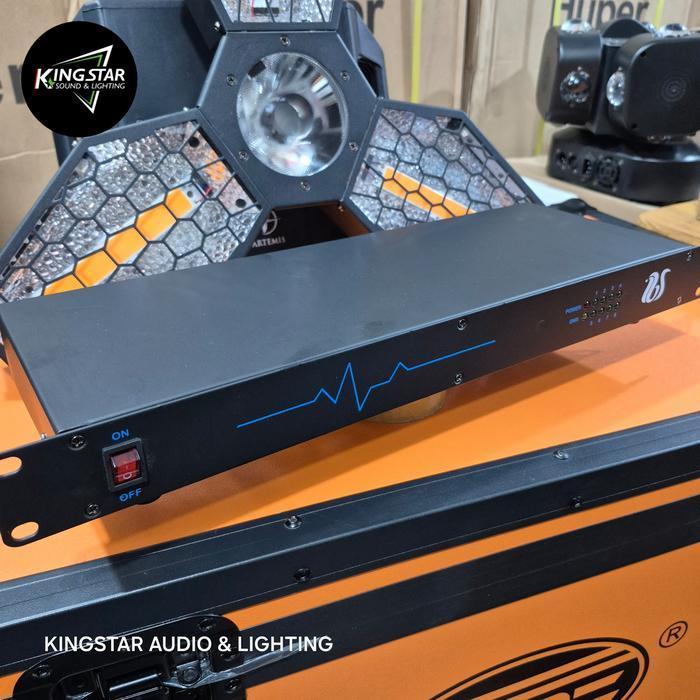 Lariss Maniss Dmx Splitter 8 Channel Distributor 8Ch Penguat Sinyal Lampu Lighting