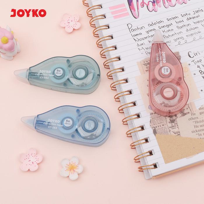 "New" Joyko Correction Tape 8m / TipEx Kertas Joyko Tipx Kering TipEx CT-584