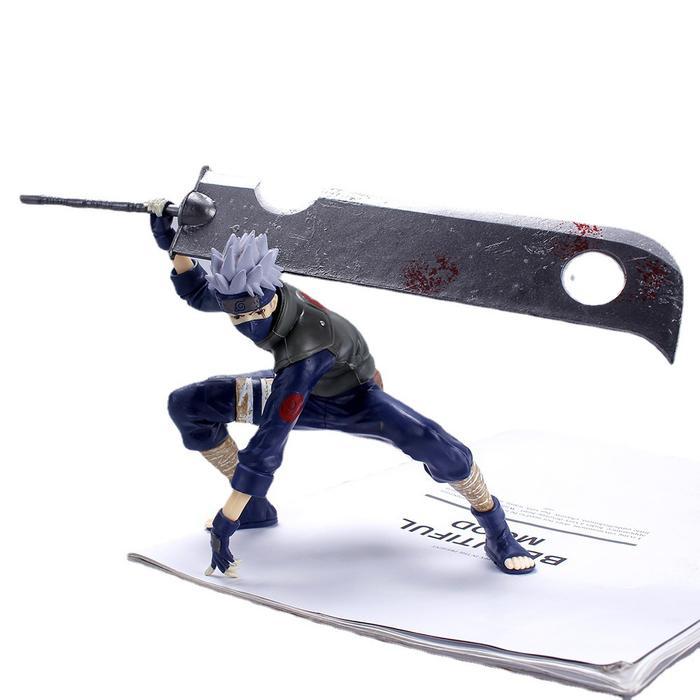 Anime Naruto Hatake Kakashi Action Figure Pvc Model Doll Statue