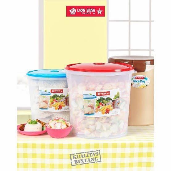 TOPLES KERUPUK KERIPIK JUMBO BESAR 24 LITER SEALWARE LION STAR SW-37
