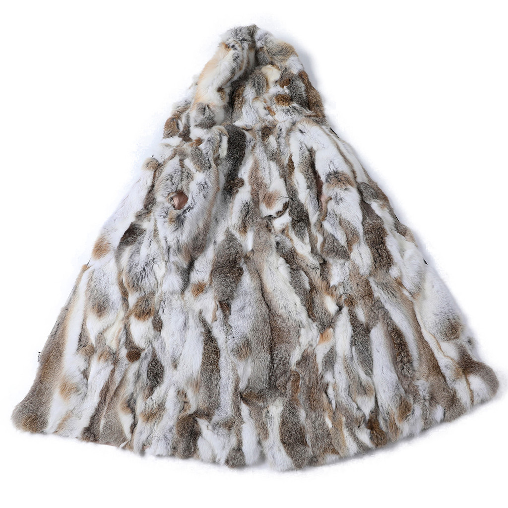 Natural Real Fox Raccoon Rabbit Fur Lining For Parka