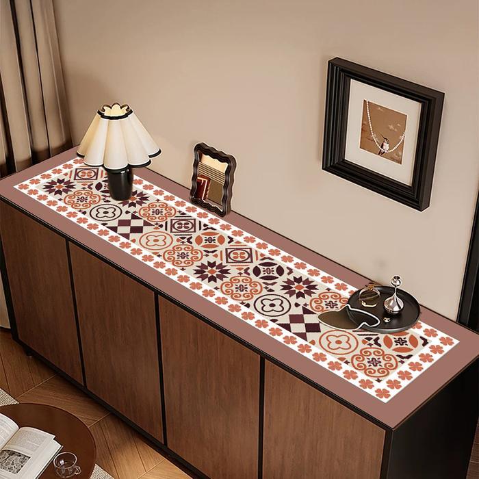 Taplak Meja Lemari/Alas Meja Lemari/Taplak Meja Dapur/Taplak Meja Anti Air/Alas Meja Lemari Tamu