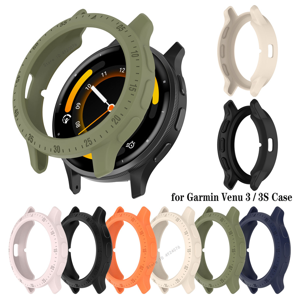 Tpu Hollow Case For Garmin Venu 3 / 3S Screen Protector Bumper Protect Cover For Garmin Venu 3 3S
