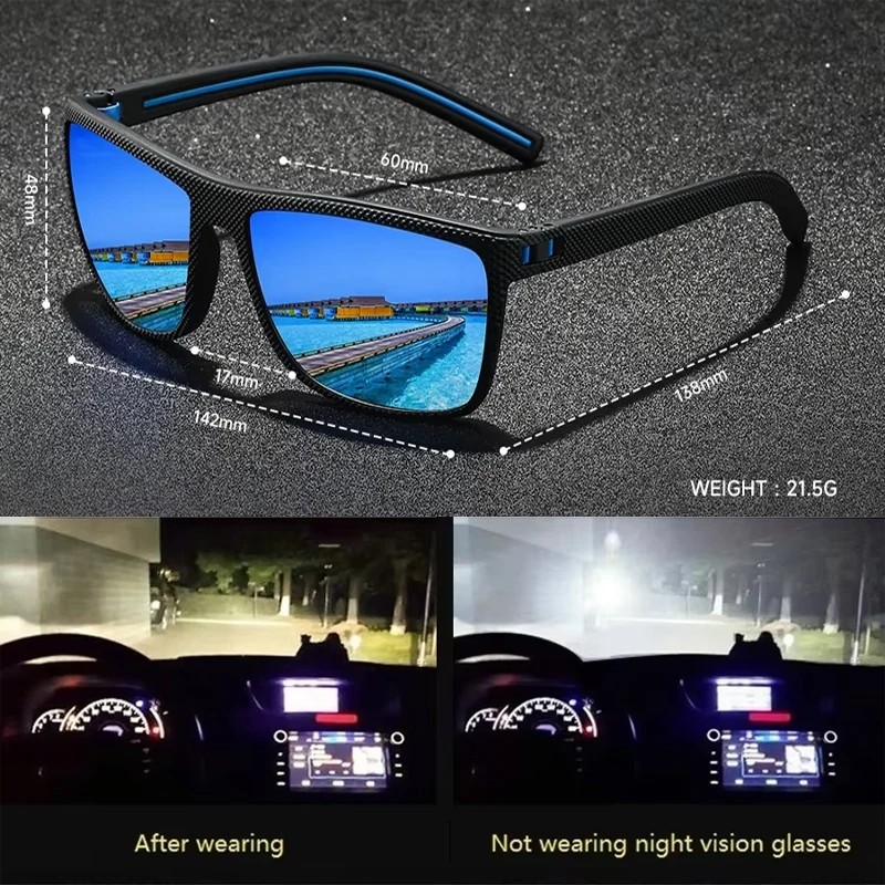 Dizzying Driving Es, Outdoor Night Vision Eyes For Cycling Driving, Anti Blue Light Car Driving Es