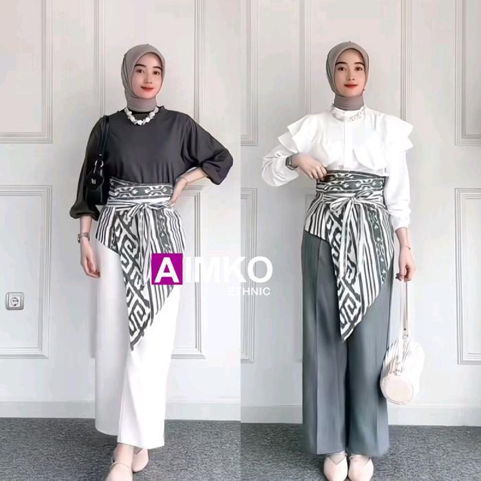 OBI TENUN ETHNIC - OBI TENUN - BELT TENUN IKAT