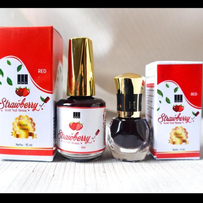 Red - Kutek Halal / Kutek Henna Strawberry Nail Henna Nhs
