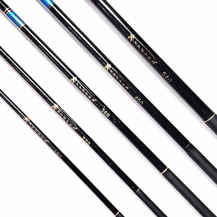 1 Set Lengkap Joran Tegek Pancing Kagawa Black Gloss Series