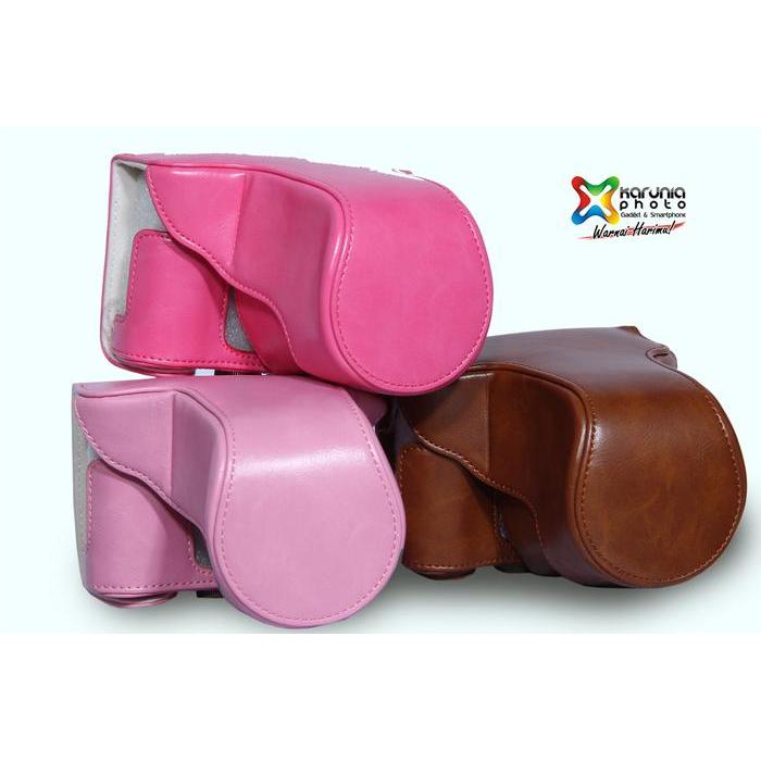 LEATHER CASE FUJI FILM XA3 , XA2, XM1