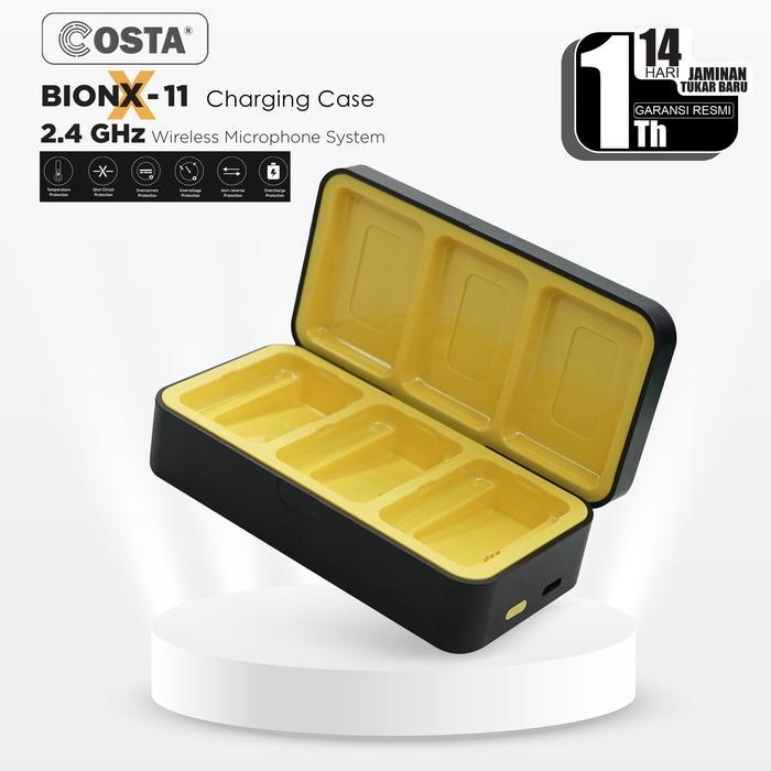 COSTA Charging Case / BOX Microphone Wireless For Bionx-11 Replacement