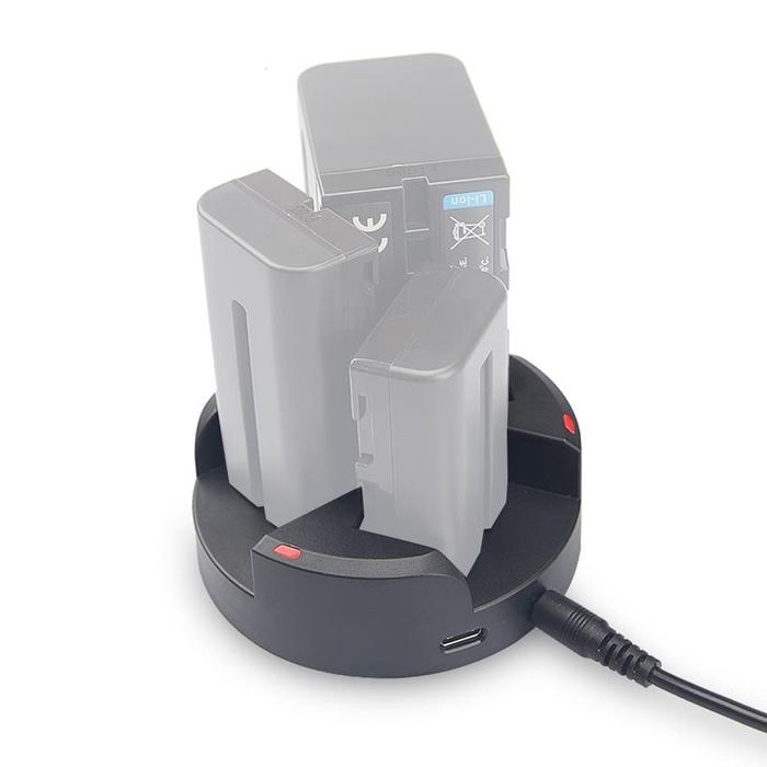 KINGMA Triple Charger NP-F970 F960 NP-F750 NP-F550 SONY FX7