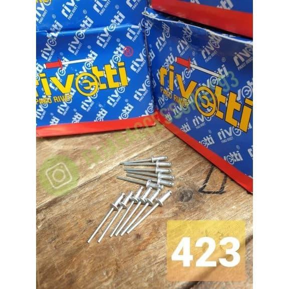 Rds - Paku Rivet 5 Varian Ukuran (423,429,435,440,450) Merk Rivetti