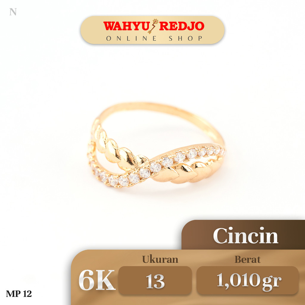 Cincin Emas Kadar 6K Wahyu Redjo CC-6K 30774358