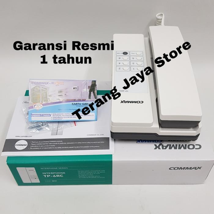 Interphone Commax Tp-6Rc Intercom Commax Tp6Rc (6 Channel) Interkom Commax Tp6Rc