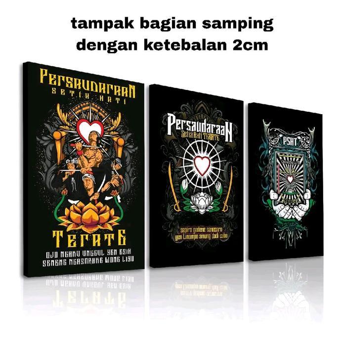 Murmer_Asix Hiasan Dinding Sh Terate Ukuran A3 Hiasan Dinding Psht, Dekorasi Dinding Lambang Terate,