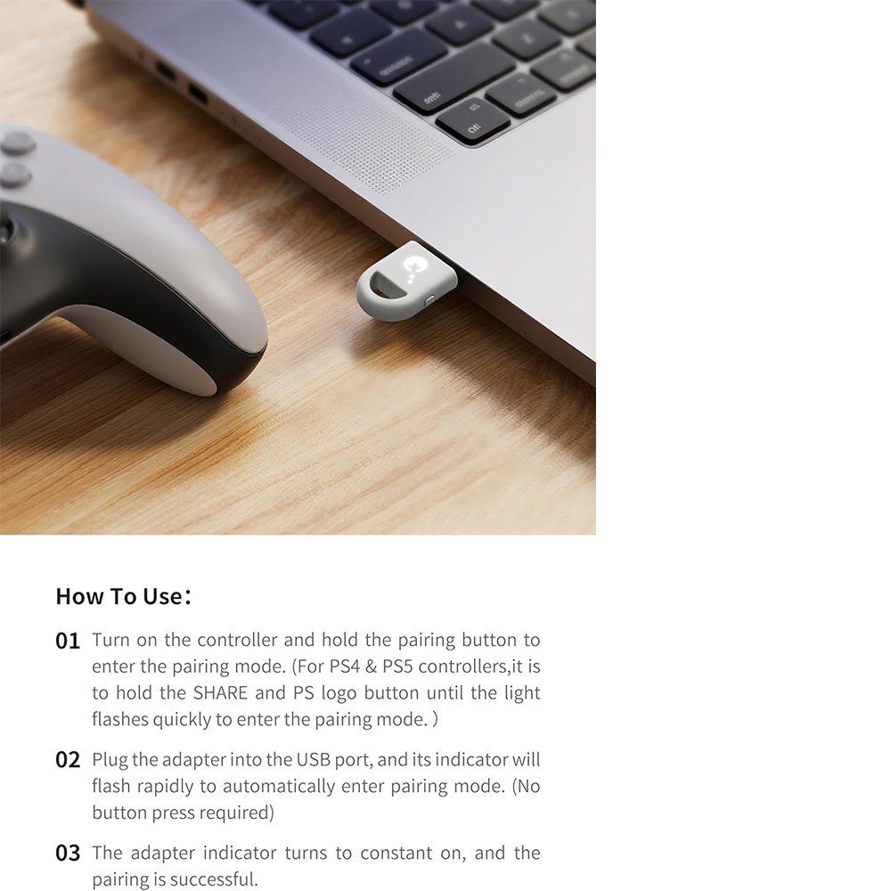 Gulikit PC05 GuliKit Hyperlink 2 Wireless Controller Adapter for Gulikit Xbox One Xbox Series