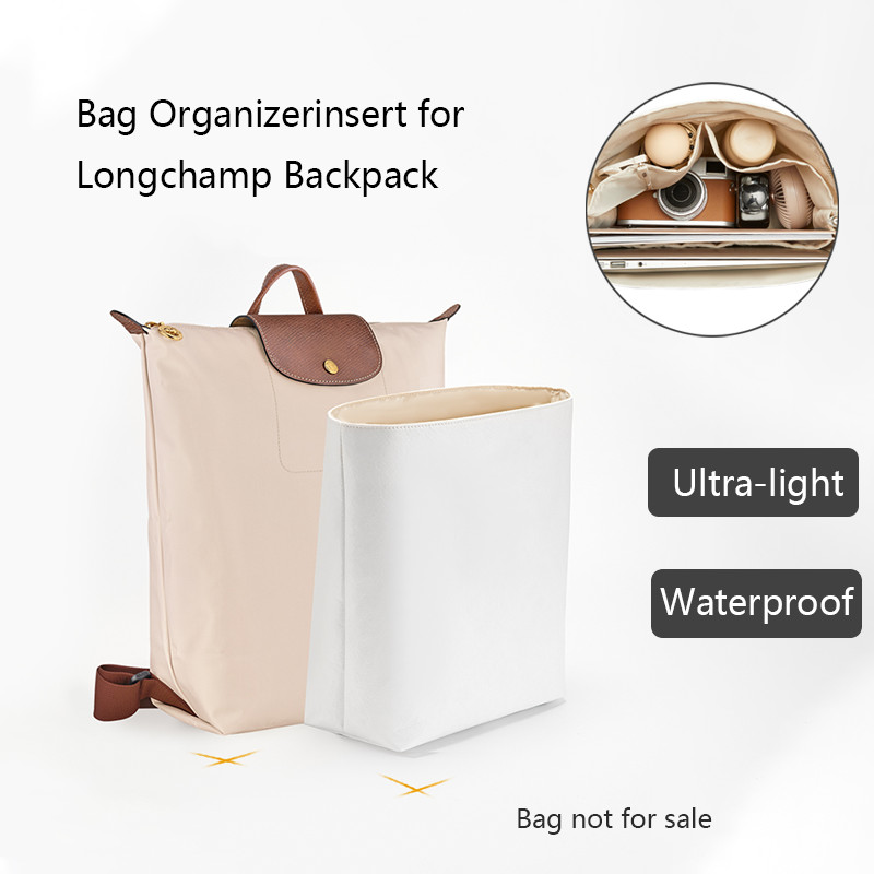 Bag Organizer Insert For Longchamp Backpack Waterproof Bag Insert Storage Lightweight Bag Support