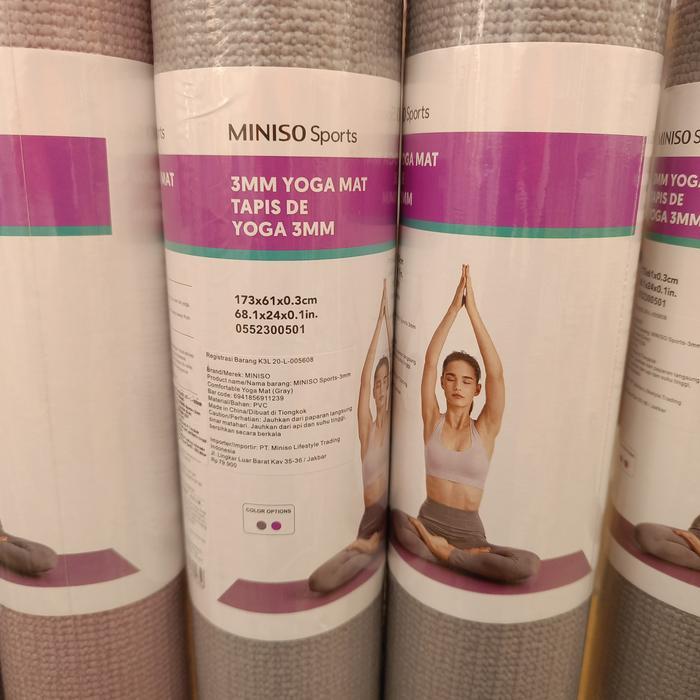 MATRAS YOGA MINISO / YOGA MAT TAPIS DE YOGA