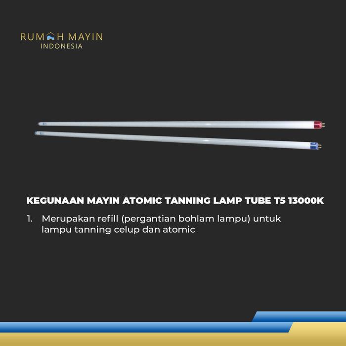 Mayin Atomic Tanning Lamp Tube T5 Flourescent 13000k ikan Arowana
