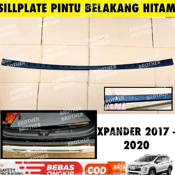 Sillplate Belakang Xpander / Xpander Cross 2017 2018 2019 2020 2021 Hitam Black Sporty