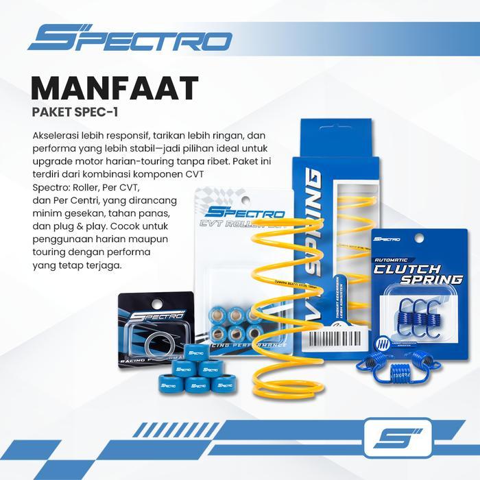 Spectro Paket Cvt Spec 1 Beat Fi Scoopy Fi Esp Genio Beat New Deluxe Scoopy Prestige Kirian