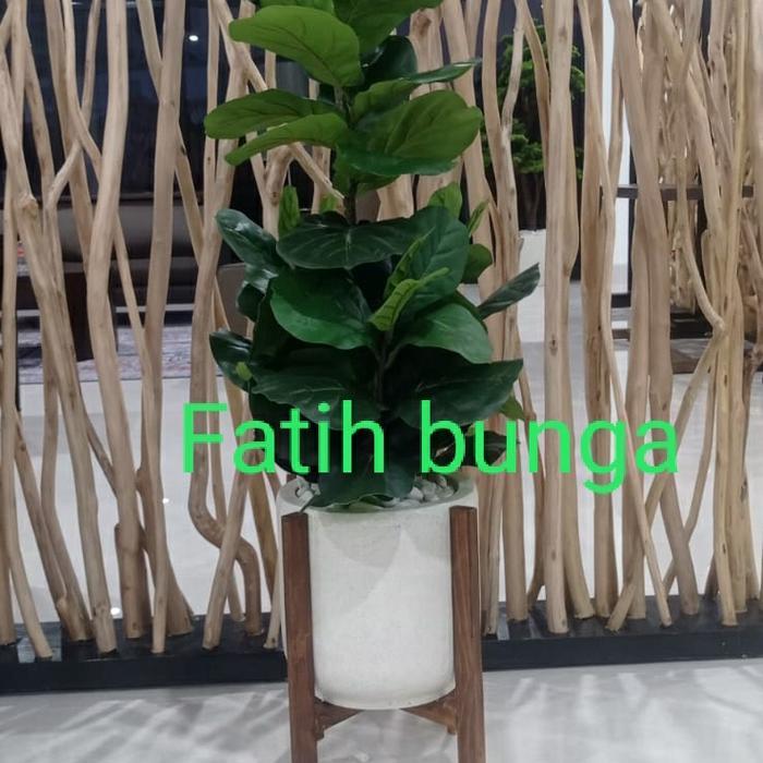 POHON KETAPANG BIOLA/BUNGA PLASTIK/BUNGA HIAS/ARTIFICIAL