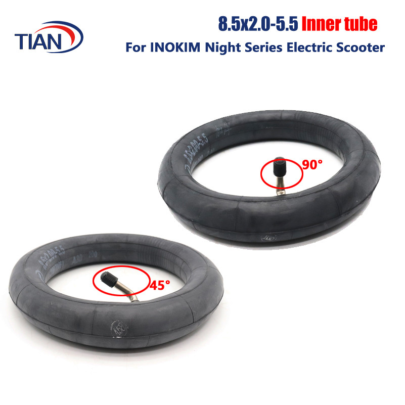 CST 8.5x2.00-5.5 Inner Tube Pneumatic Tire 45 90 Degree Valve Fits 8.5 inch Electric Scooter INOKIM 