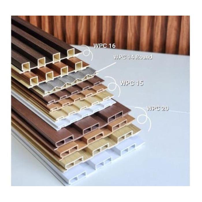 Wood Panel Wpc 3D Wallpanel Dinding Pvc Kayu Pasti Diskon