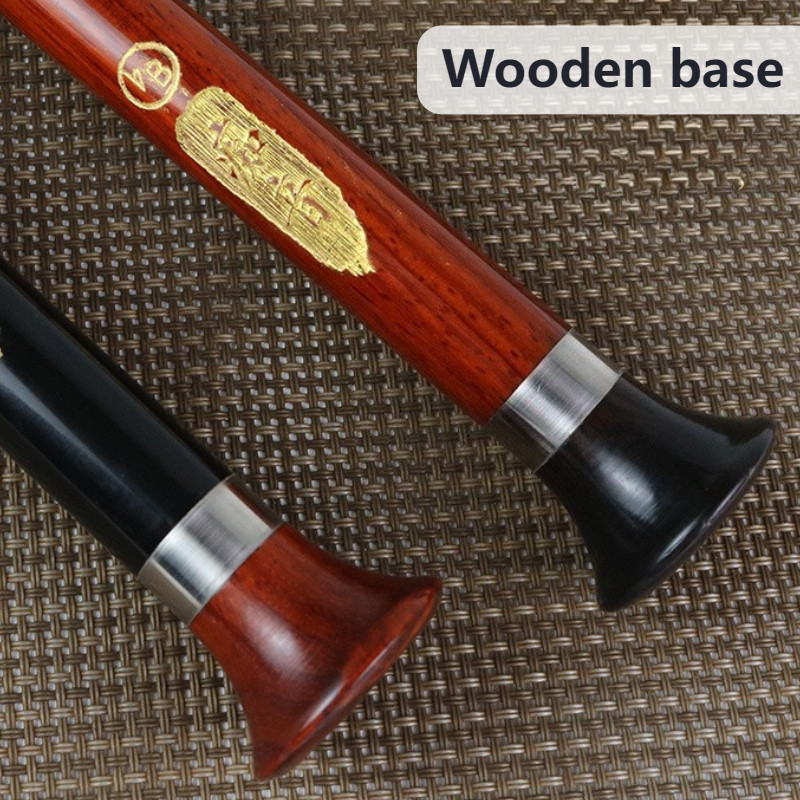 Chinese Bawu Vertical Blowing Flute Children Beginner Performance Bawu Portable Traditional Ethnic