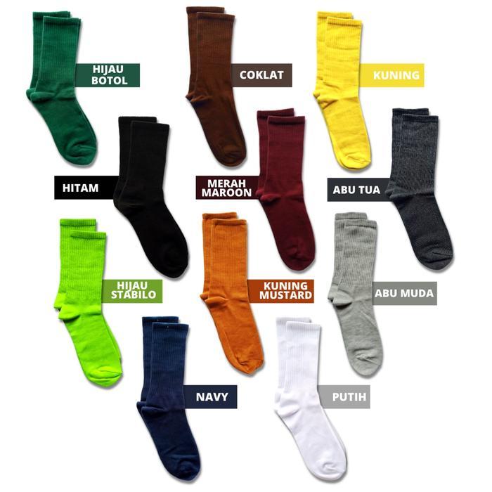 Kaos Kaki Basic Polos Old School / Kaos Kaki Old Skool Premium Skate