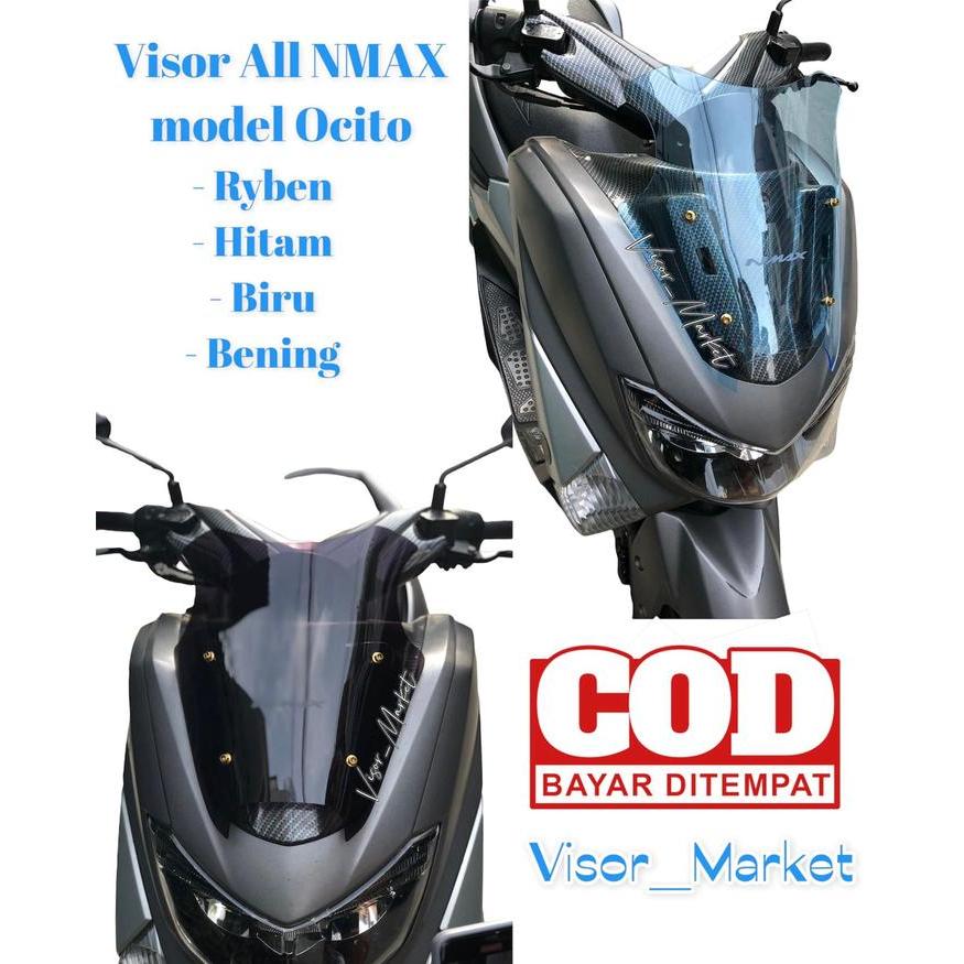 Best Seller Visor Windshield Nmax Lama Model Ocito Kaca Depan Nmax Lama Original