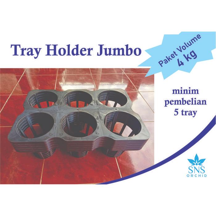 Tray Holder Jumbo Paket 4kg isi 5 pcs Tatakan Pot Fleksibel Jumbo