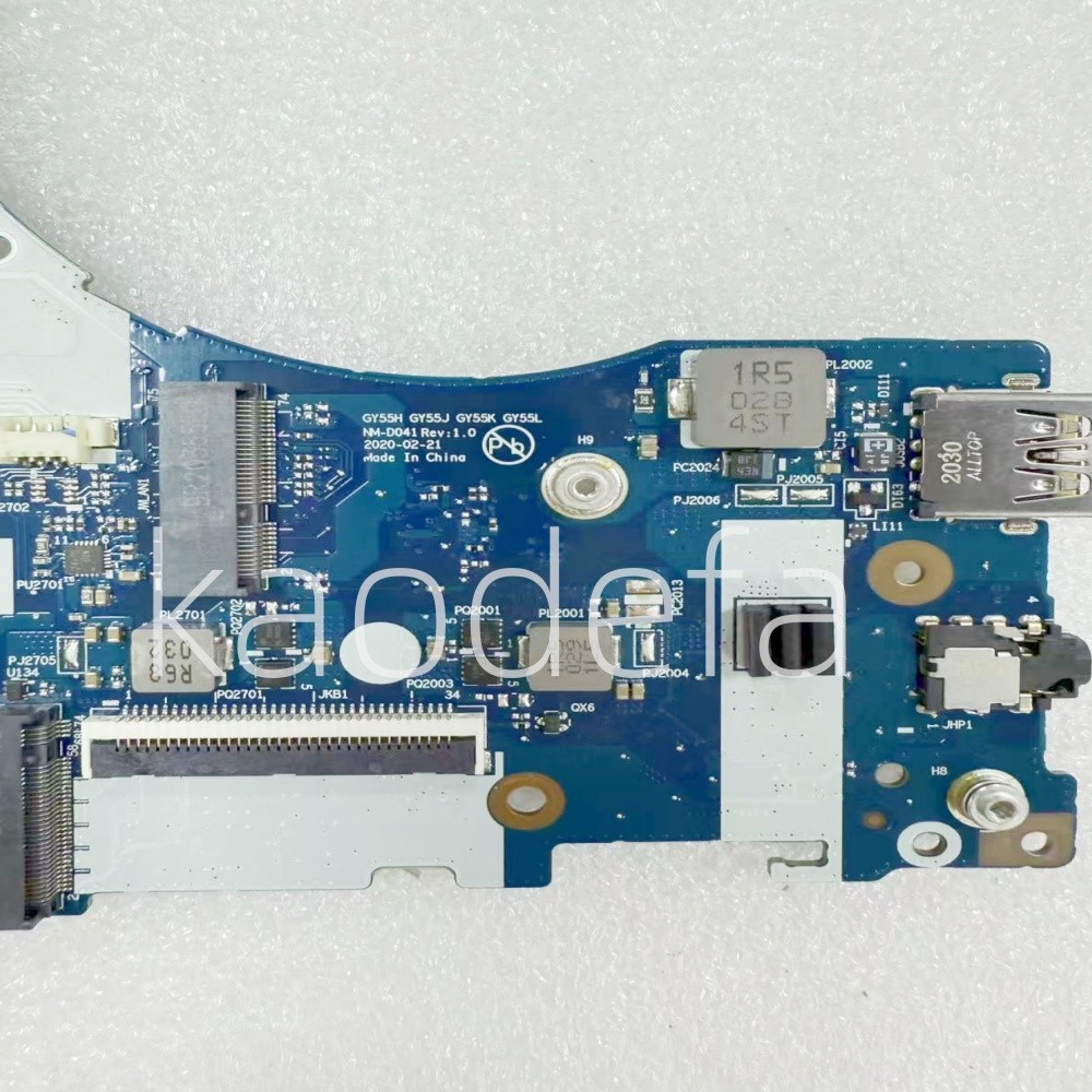 NM-D041 For Lenovo Legion 5-15ARH05 Laptop Motherboard CPU:R5-4600H R7-4800H GPU:GTX1650 4G