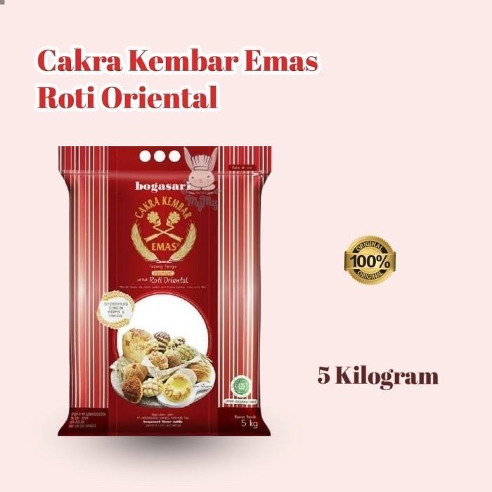 TEPUNG CAKRA KEMBAR EMAS BOGASARI PREMIUM ORIENTAL 5 KG