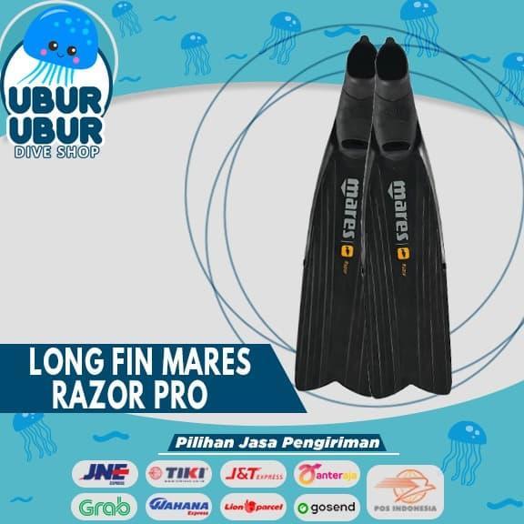 Long Fin Mares RAZOR PRO - Kaki Katak/Fin Freediving/Spearfishing