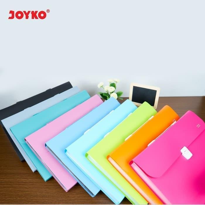 Joyko Expanding File Map Harmonika Ef-2638 Folio Tas Dokumen Ef2638