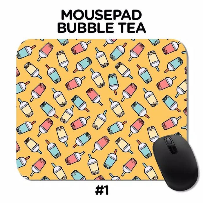 Dell Imperion - Mousepad Lucu Antislip Karakter Boba Bubble Tea By /Mousepad Anak Bt21