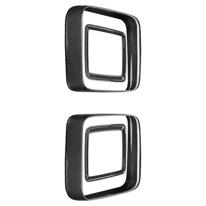 4PCS ABS CAR DECALS TAIL LIGHT COVER DECORATIVE TAIL LIGHT LIGHT