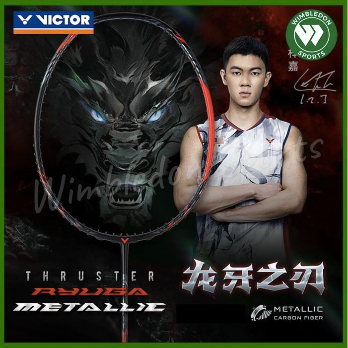 TerbaruBest Seller Raket Victor Thruster Ryuga Metallic / Raket Victor Tk-Ryuga Metallic