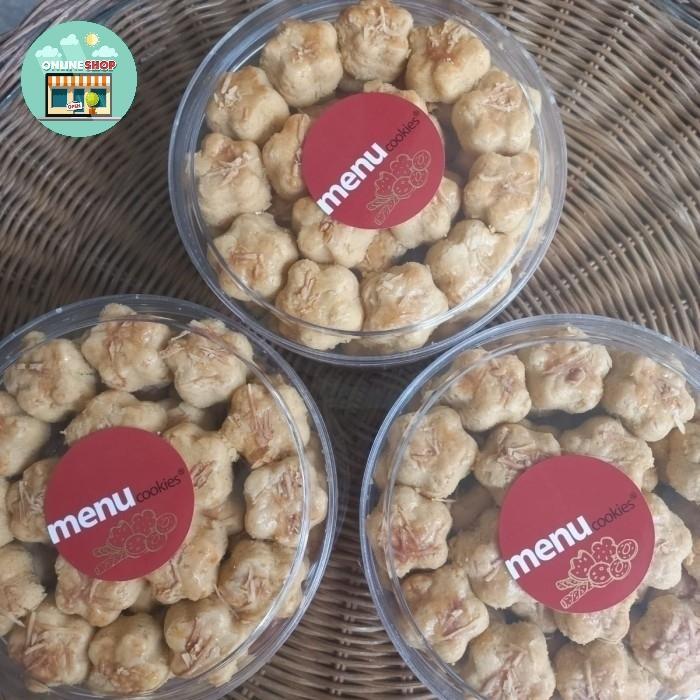 Kastangel keju kembang menu cookies 3fles L
