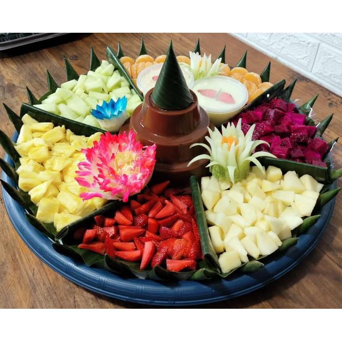 Puding Buah/Tumpeng puding/Puding ultah/Puding