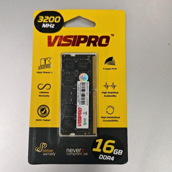 Visipro Ram Sodim 16 Gb PC3200 Memory Laptop