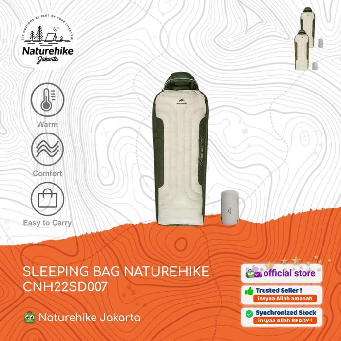 SLEEPING BAG / KANTONG TIDUR CAMPING SNOW WINTER NATUREHIKE CNH22SD007