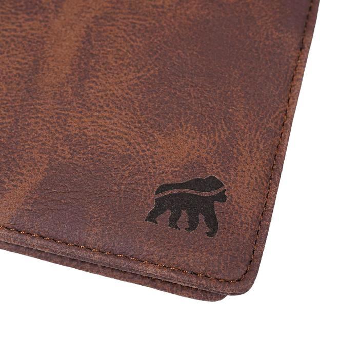 Eiger Wallet - Wallet Wallford Crazo Brown #3 - Dompet Pria