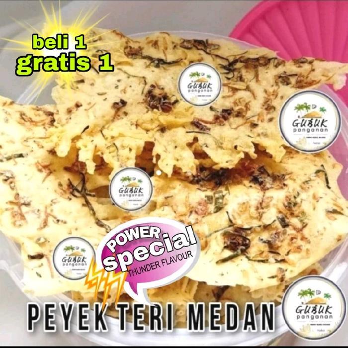 peyek kacang tanah/ peyek rebon/peyek teri /peyek kacang ijo